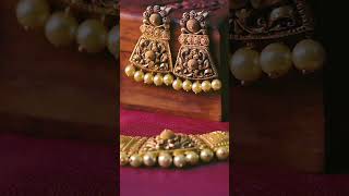 PC Chandra Jewellers  Handcrafted Gold Necklace amp Earrings [upl. by Redmer]