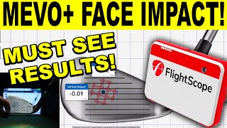 Flightscope Mevo Plus  Face Impact Location  REVIEW amp DISCOUNT CODE [upl. by Sashenka]