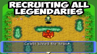 Recruiting All Legendaries  Pokemon Mystery Dungeon Red  Blue Rescue Team [upl. by Dorweiler]