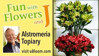 How to Arrange Flowers Alstroemeria Event Centerpiece [upl. by Nnylirret951]