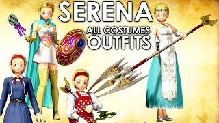 Dragon Quest XI All Serena Costumes and Armour Locations Full Guide [upl. by Amsaj971]