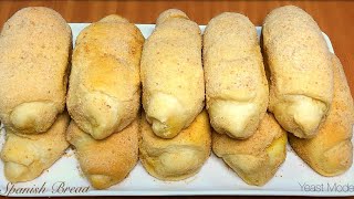 SPANISH BREAD Filipino Bakery Bread  Authentic amp soft recipe [upl. by Adnovoj]