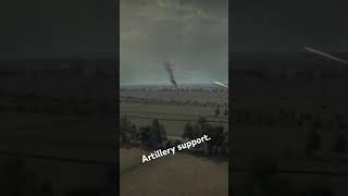 Regiments Game artillery support before attack foryou military regiments artillerygaming [upl. by Ewart675]