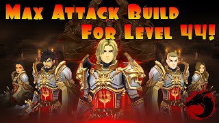 AQ3D Max Attack Build For Level 44 OP BUILD AdventureQuest 3D [upl. by Downe]