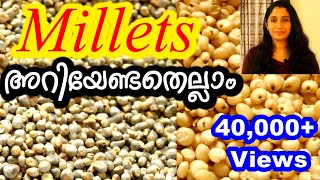 ഇതുവരെ കഴിച്ചിട്ടില്ലെങ്കിൽ ഇനിയും കഴിക്കാൻ വൈകരുത്  HEALTH BENEFITS OF MILLETS IN MALAYALAM [upl. by Longfellow]