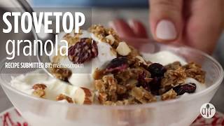 How to Make Stovetop Granola  Breakfast Recipes  Allrecipescom [upl. by Debora218]