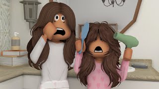 my daughters BAD HAIR DAY ✄  new haircut  Bloxburg Family Roleplay [upl. by Eustasius]