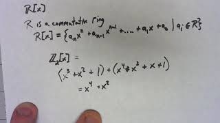 Abstract Algebra 145 Introduction to Polynomial Rings [upl. by Aneej977]