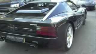 Ferrari Testarossa With Huge Throttle Bodies [upl. by Gerianne]