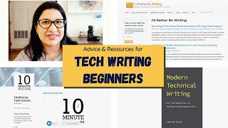 TECHNICAL WRITING BEGINNERS  Advice and Resources [upl. by Dadivitan]