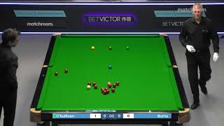 Ronnie OSullivan vs Ian Burns  2021 Championship League Snooker [upl. by Anecuza857]