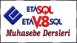 Eta Muhasebe Dersleri » Uygulamaları » Üretim » ETASQL ve ETAV8SQL [upl. by Ear]