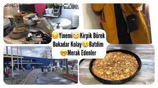 🤪ikeadan neler aldım❓❓❌Batdım😵😎Bukadar Kolay😋Kırpık Börek 🤓Merak Edenler😎Wedding💃🏻 [upl. by Aruasor]