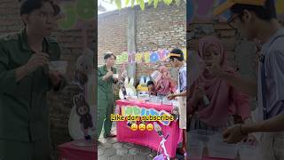 DOMINIQUE JUALAN ES JELLY LABUBU DIHABISIN PAK HANSIP SAMPE UCUP NANGIS GA KEBAGIAN😱😱 viralvideo [upl. by Dutch811]