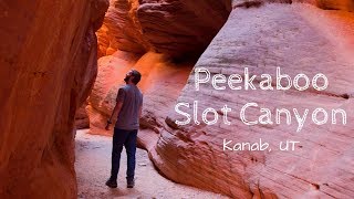 Peekaboo Canyon  Kanab Utah FREE Alternative to Antelope Canyon [upl. by Onimixam517]