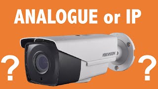 What is the difference between Analogue CCTV vs IP CCTV [upl. by Llecrup]