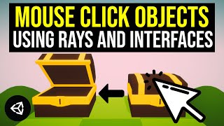 Get Object from Mouse Click and Call Functions through Interface 2D amp 3D  Unity Tutorial [upl. by Stag]