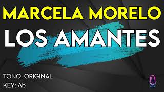 Marcela Morelo  Los Amantes  Karaoke Instrumental [upl. by Graehl]