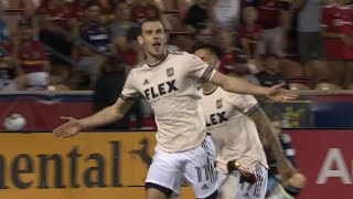 GARETH BALE SCORES A WORLDCLASS GOAL AGAINST REAL SALT LAKE [upl. by Iago]