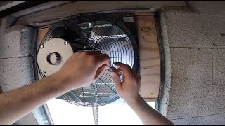 Wiring the Garage Exhaust Fan [upl. by Adnohral798]