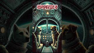 The First Dog Orbited The Space SPUTNIK 5 Belka And Strelka shorts space subscribe daily [upl. by Ahel19]