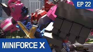 MiniforceX Episode 22  Combine Force X Tron [upl. by Nomzed900]