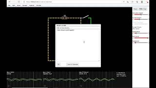 Simulation of electrical circuits Falstadcomcircuit [upl. by Nothsa]