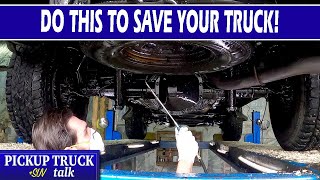 Stop truck rust Heres how with NHOU undercoating on new used truck [upl. by Helga]