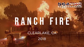 Ranch Fire  Mendocino Complex  2018 [upl. by Idyh858]