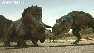 Disneys Fantasia 1940 TRex vs Stegosaurus Dinosaur Battle [upl. by Negriv]