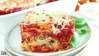 GlutenFree Lasagna DairyFree Option [upl. by Llenral]