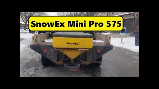 SnowEx 575 Pro vs Bulk Salt Spreader [upl. by Remington]