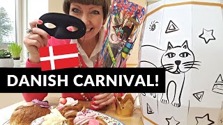 Danish carnival traditions Cats hygge crafts candy Fastelavn song [upl. by Cid]