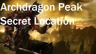 Dark Souls 3 How To Get To Archdragon Peak [upl. by Phelia]