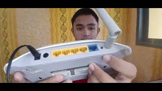 Cara Reset Router Wireless TP Link Model WR3220 dari luar [upl. by Aramoix]