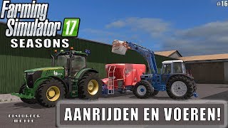 quotAANRIJDEN EN VOERENquot FarmingSimulator 17 Seasons Ebsdorfer Heide 16 [upl. by Hajed568]