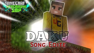 ‎‎TechnoGamerzOfficial UjjwalGamer Herobrine SMP Daku Song Edit 🥰 [upl. by Iffar154]