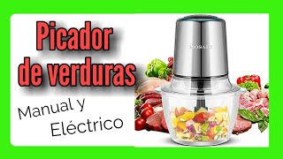 🥇 Picador de verduras eléctrico 🥕 Mejor picador de verduras  11 cortador de verduras en amazon 🥦 [upl. by Anohsal324]