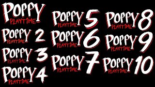 Todos los Capitulos de Poppy Playtime 1 2 3 4  PARTE 1 [upl. by Joelle]