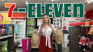 Australian 7Eleven ONE HOUR Mukbang Special [upl. by Gnok]