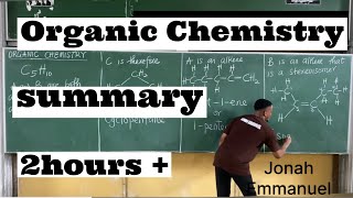 Organic Chemistry Quick Summary organicchemistry jonahemmanuel excellenceacademy [upl. by Shimkus]