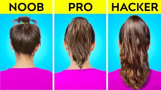 SHORT VS LONG HAIR PROBLEMS AND HACKS TO OVERCOME FAILS  Funny Situations And Tips By 123 GO GOLD [upl. by Shelia]