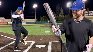 Hitting with the DIRTY SOUTH BRAVO  BBCOR Baseball Bat Review [upl. by Duke292]