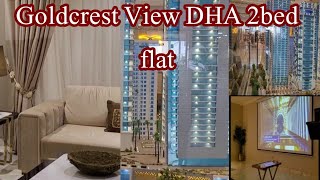 Goldcrest View DHA Islamabad 2Bed Giga group Apartment Tour [upl. by Nylesor]