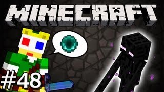 Karl spiller Minecraft Del 48  Jakten på Ender Pearls [upl. by Ateloj]