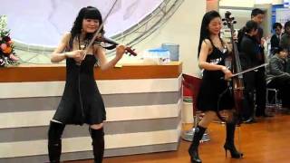 Electric Violin performance  China [upl. by Bramwell]