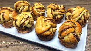 CINNAMON BUNS Recipe  Braided Cinnamon Rolls [upl. by Maples591]