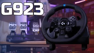 Logitech G923 Racing Wheel Review  TechteamGB [upl. by Bekah]