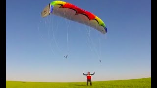 paragliding Ground handling training [upl. by Humphrey250]