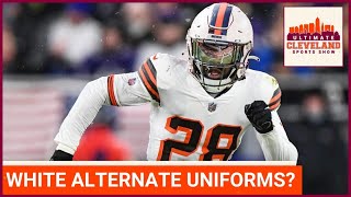 Could the Cleveland Browns actually wear white alternate helmets in 2022 [upl. by Wye]